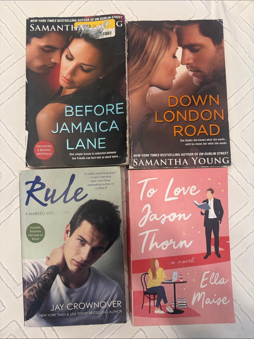 Romance book bundle four books